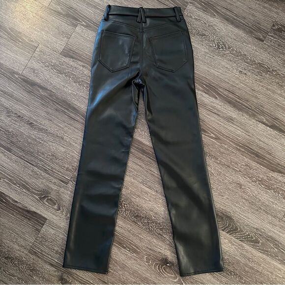 Good American Better Than Leather Pants New - Picture 5 of 5